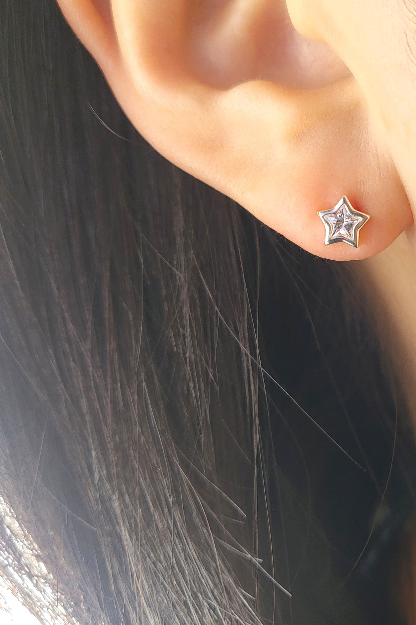 Sterling Silver Starlight Spark Studs
