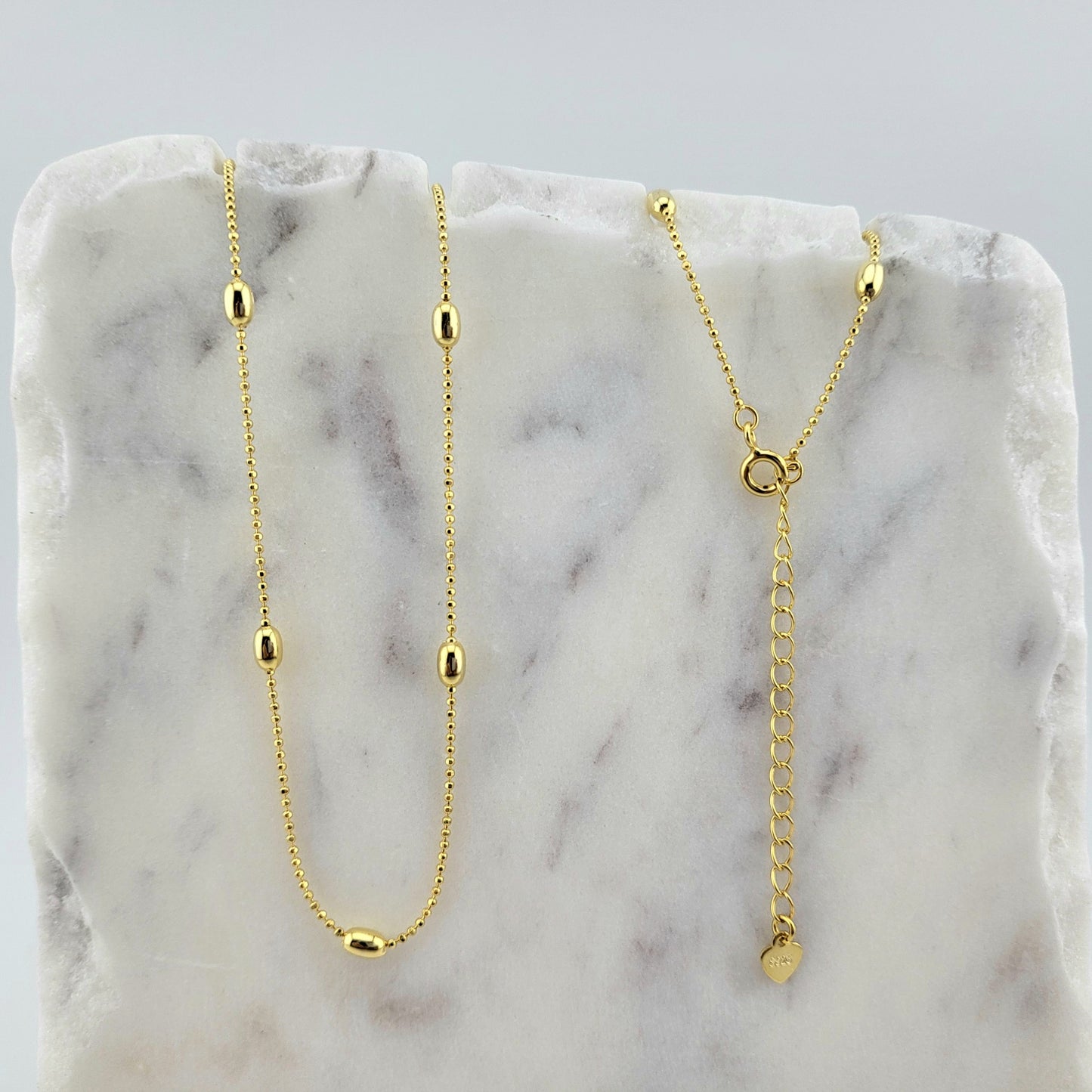 Gold Plated Sterling Silver Everyday Glow Necklace