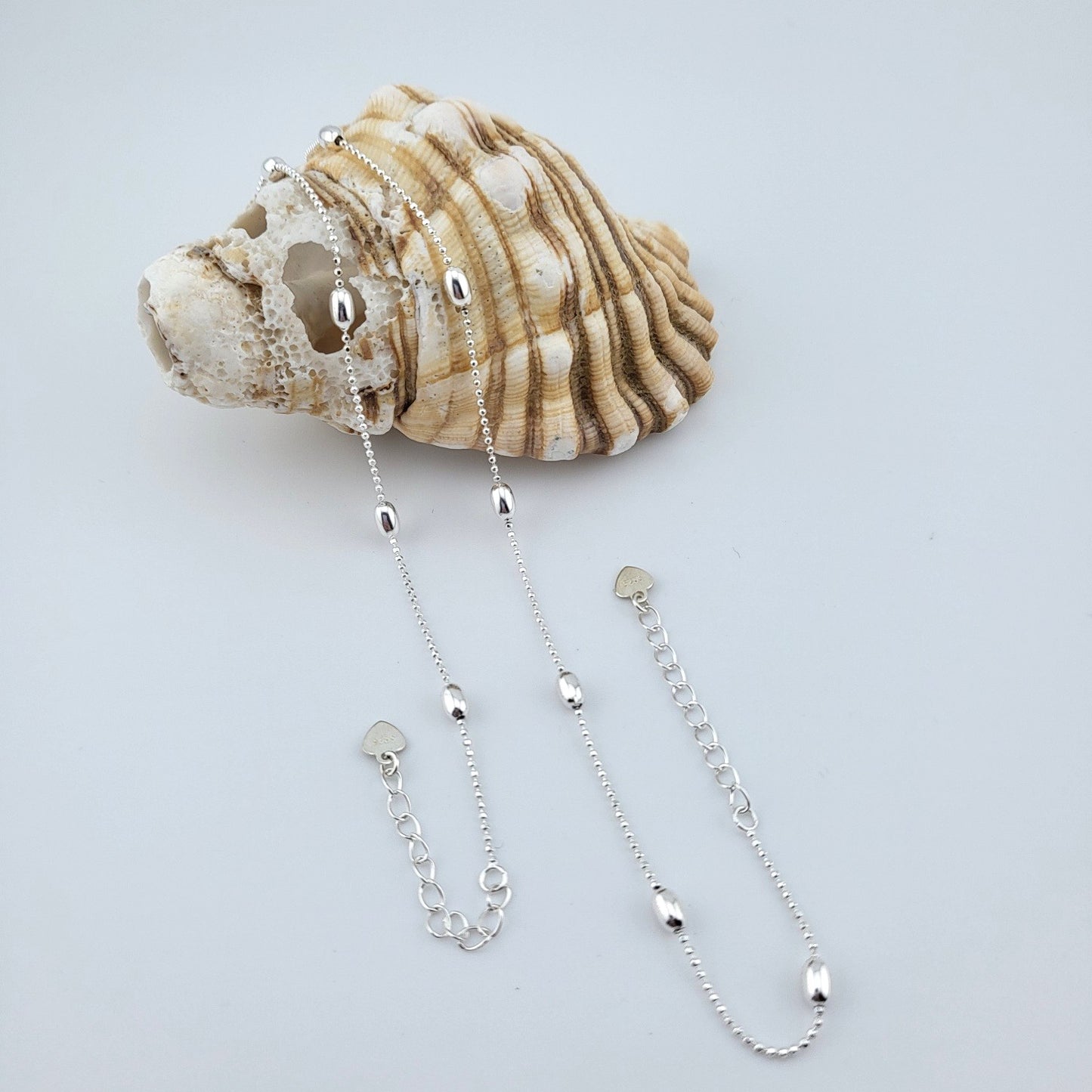 Sterling Silver Everyday Glow Anklet
