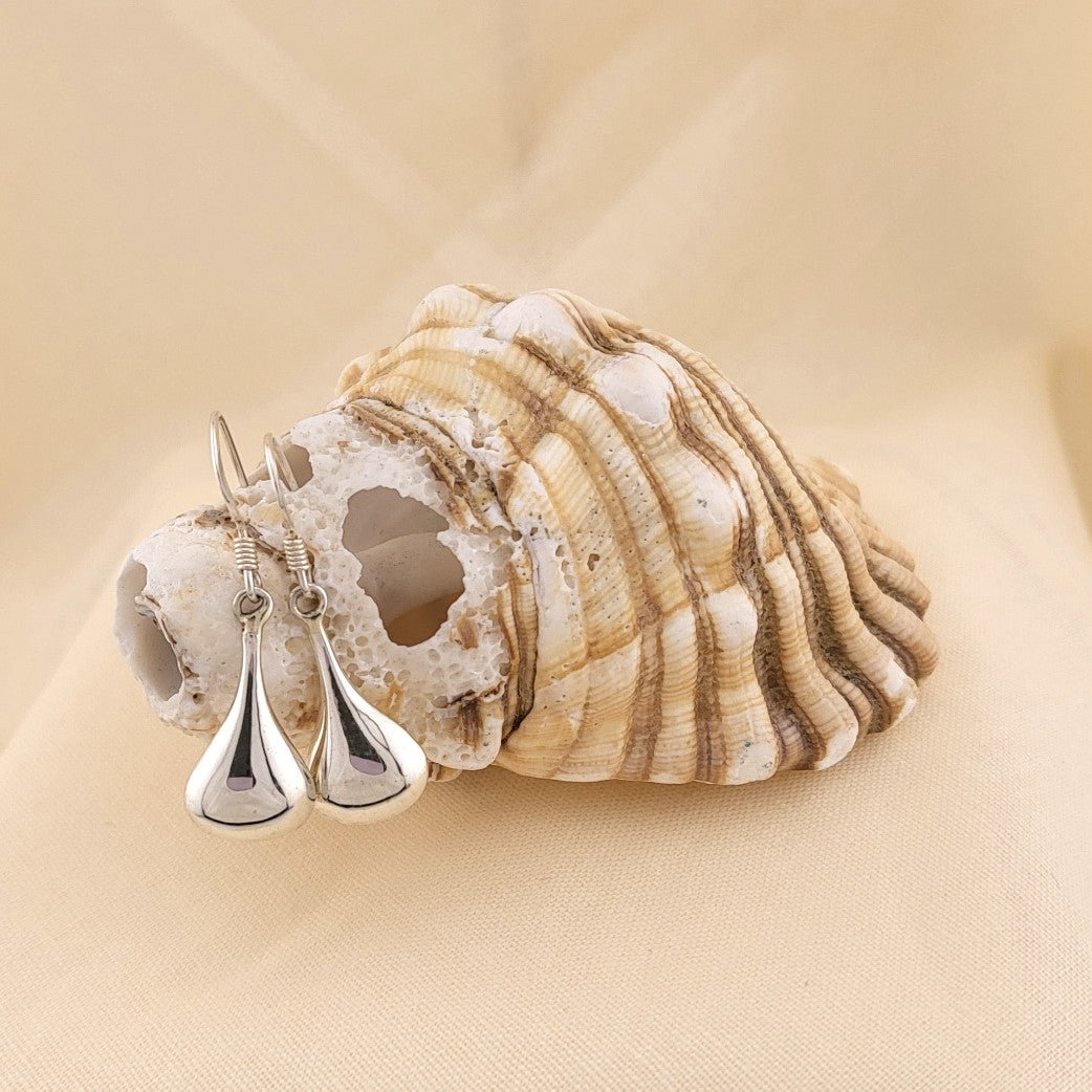 Sterling Silver Drip Drop Earrings