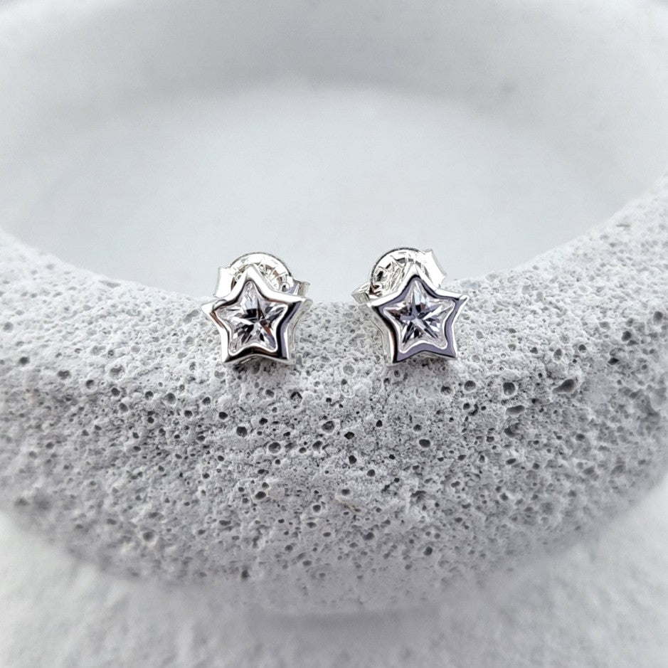 Sterling Silver Starlight Spark Studs
