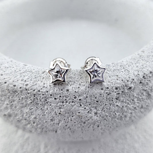 Sterling Silver Starlight Spark Studs