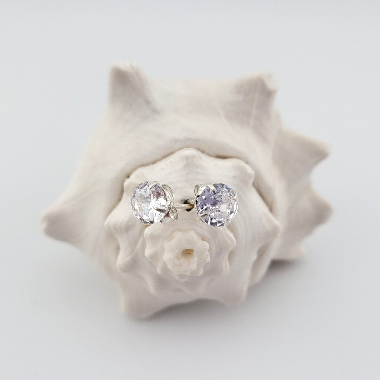 Sterling Silver Brilliant Spark Studs